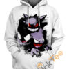 Gengar Gatsly Haunter Hoodie 3D Gengar Gatsly Haunter Hoodie 3D 0