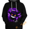 Gengar Purple Light Hoodie 3D Gengar Purple Light Hoodie 3D 0