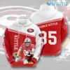George Kittle Hoodie 3D 85 Signature San Francisco 49ers Gift 0