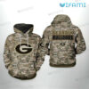 Georgia Bulldogs Hoodie 3D Camo Pattern Georgia Bulldogs Gift 0