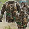 Georgia Bulldogs Hoodie 3D Camo Texture Georgia Bulldogs Gift 0