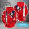 Georgia Bulldogs Hoodie 3D USA Flag Custom Name Georgia Bulldogs Gift Georgia Bulldogs Hoodie 3D USA Flag Custom Name Georgia Bulldogs Gift 0