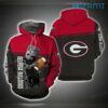 Georgia Football Hoodie 3D Groot Football Helmet Bulldogs Gift 0