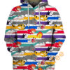Ghibli Streak Hoodie 3D 0