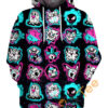 Ghost Pokemon Version Hoodie 3D 0