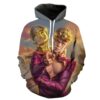 Giorno Giovanna Jojo8217s Bizarre Adventure Golden Wind Hoodie 3D 0