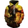 Gnoll Dungeons And Dragons Gnoll Werewolf Hoodie 3D 0