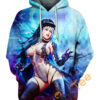 Godzilla Girl Ahegao Hoodie 3D 0