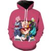 Goku Black And Zamasu Vs Vegeta And Goku Dragon Ball Hoodie 3D Goku Black And Zamasu Vs Vegeta And Goku Dragon Ball Hoodie 3D 0