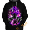 Goku Super Rose Power Hoodie 3D Goku Super Rose Power Hoodie 3D 0