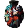 Goku Vs Jiren Fight Dragon Ball Super Fight Hoodie 3D 0