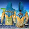 Gold Coast Titan NRL Lightning Mascot Custom 3D All Over Print Hoodie 1