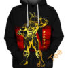 Gold Mosaic All Might Hoodie 3D 0