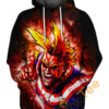 Golden Age Hero Costume Hoodie 3D 0
