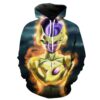 Golden Freeza Dragon Ball Super Frieza Hoodie 3D 0