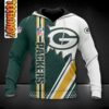Green Bay Packers 3D Football NFL Hoodie 0