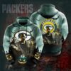 Green Bay Packers Custom Sport All Over Print Hoodie 3D For All 0