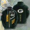 Green Bay Packers Hoodie 3D Zip Hoodie 3 Lines Graphic Gift for Fans Green Bay Packers Hoodie 3D Zip Hoodie 3 Lines Graphic Gift for Fans 0