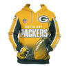Green Bay Packers Hoodie 3D Zip Hoodie Cute Flame Balls Graphic Gifts for Fans Green Bay Packers Hoodie 3D Zip Hoodie Cute Flame Balls Graphic Gifts for Fans 0