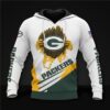 Green Bay Packers Hoodie Cool Graphic Gifts for Fans 0