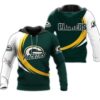 Green Bay Packers Hoodie Curve Graphic Gifts for Fans Green Bay Packers Hoodie Curve Graphic Gifts for Fans 0