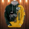 Green Bay Packers Hoodie Ultra Death Graphic Gift for Halloween 0