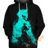 Grimmjow Bleach Hoodie 3D 0