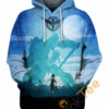 Gundam Exia Setsuna Hoodie 3D 0