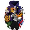 Halloween Art 3D Hoodie Zipper Hoodie 0