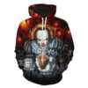 Halloween It 3D Hoodie Zipper Hoodie Halloween It 3D Hoodie Zipper Hoodie 0