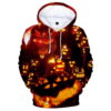 Halloween Jack O Lantern Pumpkin Lantern Polyester 3D Hoodie Zipper Hoodie Halloween Jack O Lantern Pumpkin Lantern Polyester 3D Hoodie Zipper Hoodie 0