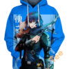 Handtohand Combat Hoodie 3D 0