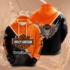 Harley Davidson Custom Sport All Over Print Hoodie 3D 7 0