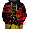 Heroic Luffy Hoodie 3D 0