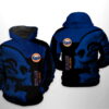 Houston Astros MLB Skull 3D Hoodie Zipper Hoodie 0