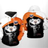 Houston Astros MLB Skull Punisher 3D Hoodie Zipper Hoodie 0