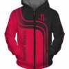Houston Rockets Hoodie 3D Zip Hoodie for Fans 0