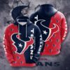 Houston Texans Custom Sport All Over Print Hoodie 3D 2 0