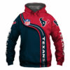 Houston Texans Hoodie 3D Cute Zip Hoodie Pullover Gift for Fans Houston Texans Hoodie 3D Cute Zip Hoodie Pullover Gift for Fans 0