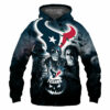 Houston Texans Hoodie 3D Halloween Horror Night Gift for Fans 0