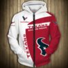 Houston Texans Hoodie 3D Zip Hoodie Pullover Gift for Fans 0