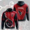 Houston Texans Hoodie Flame Balls Graphic Gift for Fans 0