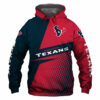 Houston Texans Hoodie Longsleve Zip Hoodie for Fan 0