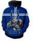 Indianapolis Colts Hoodie UltraCool Design Zip Hoodie Pullover Nfl 0