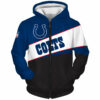 Indianapolis Colts Zip Hoodie 3D Zip Hoodie 0
