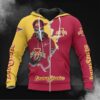 Iowa State Cyclones Hoodie 3D Zip Hoodie Long Sleeve Zip Hoodie for Fan Iowa State Cyclones Hoodie 3D Zip Hoodie Long Sleeve Zip Hoodie for Fan 0