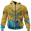 Jacksonville Jaguars Hoodie 3D Devil Eyes Gift for Fans 0