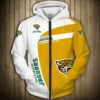 Jacksonville Jaguars Hoodie 3D Zip Hoodie Pullover Gift for Fans 0