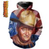 John Wayne 3D Hoodie 0