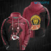 KC Chiefs Hoodie 3D Death Holding Logo Kansas City Chiefs Gift 0